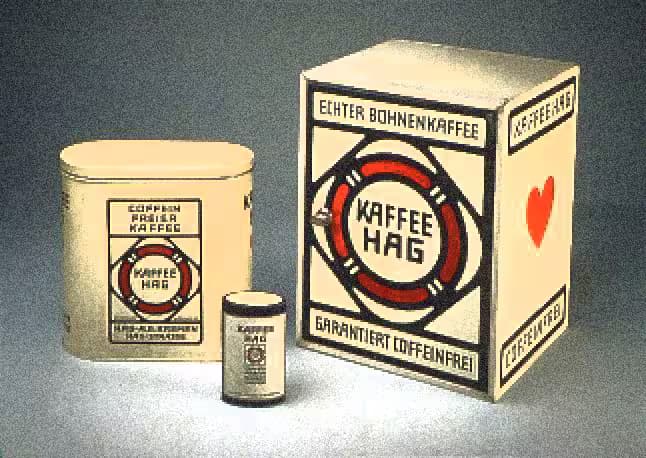 1910. Kaffee HAG — предприниматель посвятил этот бренд памяти отца, умершего от сердечной болезни.